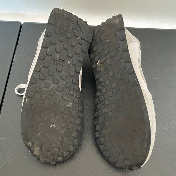 Nike Waffle Trainer 2 White Metal Silver Women's sneakers Size 9.5  $90 - Picture 5 of 13